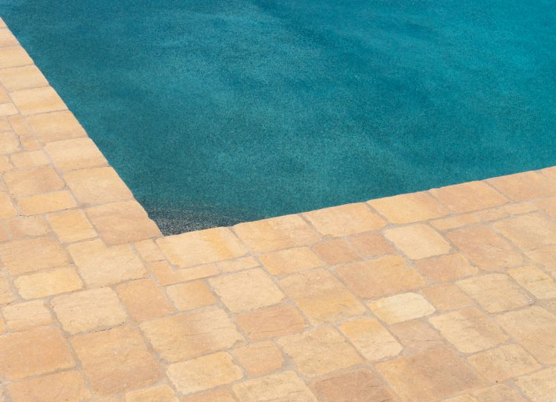 Outdoor Pool Paving
