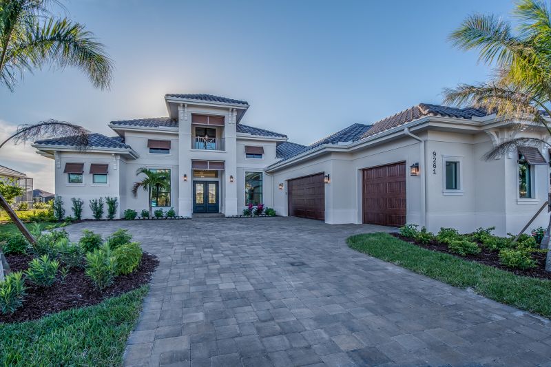 Paver Driveway Entrance